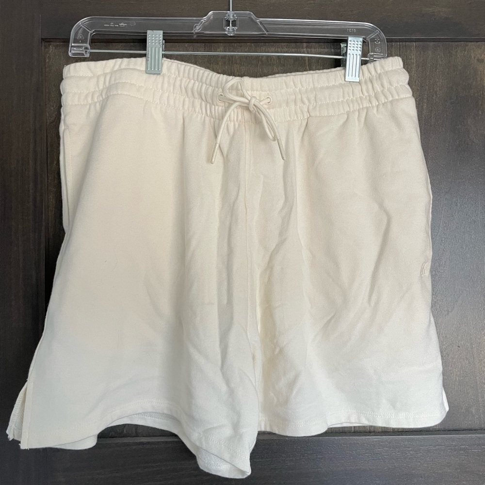 Calvin Klein Women's Cream Athletic Shorts